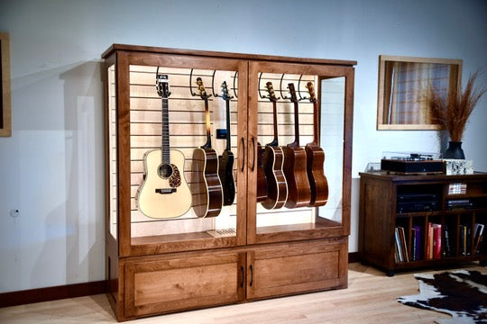 ClimaCab Grand+ | Maple with Boston Stain and Natural Flame Maple Accents